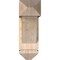 Ekena Millwork Traditional Arts and Crafts Smooth Bracket w/ Offset Brace, Douglas Fir, 7 1/2"W x 22"D x 22"H BKT0806X22X22TRA03SDF - alternate 4
